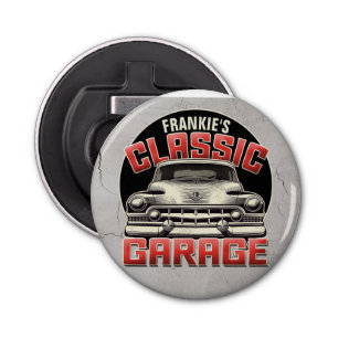 Aangepaste winkels met speciale naam Klassieke aut Button Flesopener