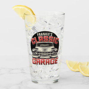 Aangepaste winkels met speciale naam Klassieke aut Glas