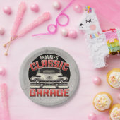 Aangepaste winkels met speciale naam Klassieke aut Papieren Bordje (Feest)