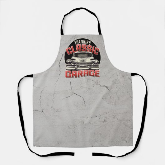 Aangepaste winkels met speciale naam Klassieke aut Schort (Voorkant)