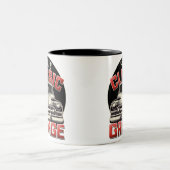 Aangepaste winkels met speciale naam Klassieke aut Tweekleurige Koffiemok (Center)