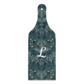 Aangepaste Winter Planten Botanische charcuterie Snijplank (Voorkant)