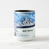Aangepaste Winter Wonder Mok (Midden)