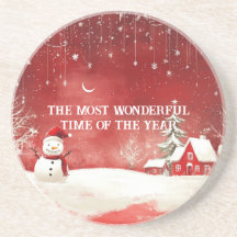 Aangepaste Winter Wonderland Scene Kerstmis Sneeuw