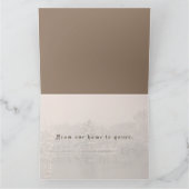 Aangepaste Winter Wonderland Vintage Kerst Sfeervo Kaart (Binnen)