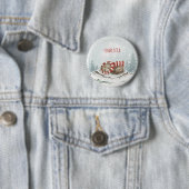 Aangepaste Winterbeer-badge Ronde Button 5,7 Cm (In situ)