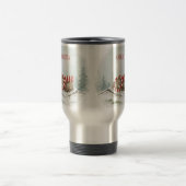 Aangepaste Winterbeer-mok – Slaand ontwerp van die Reisbeker (Center)