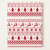 Aangepaste Winterherten Planner | Voeg Je Naam & J (Achterkant)