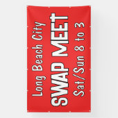 Aangepaste wisselbanner spandoek (Verticaal)