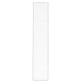 Aangepaste witte 16 "X 90" Runner voor elke gelege Medium Tafelloper (Voorkant)