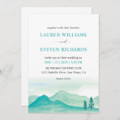 Aangepaste Witte Blauwgroen Blauwe Woestijnbergen  Kaart (Voorkant / Achterkant)