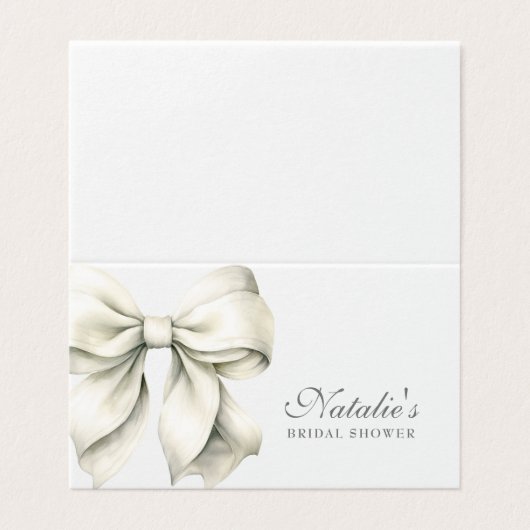 Aangepaste witte boog Vrijgezellenfeest Fancy plaa Kaart (Buitenkant ongevouwen)