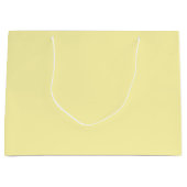 Aangepaste witte cadeautas met merknaam | Groot gl (Voorkant)