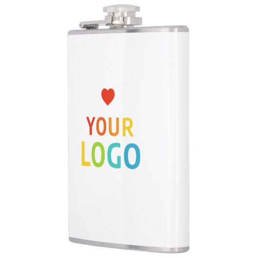 Aangepaste witte flessen met uw zakelijke Logo Heupfles (Links)