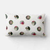 Aangepaste witte foto-puntpiloot kussen (Achterkant)