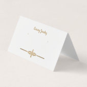 Aangepaste witte "gouden" Kaarten voor bedekking (Voorkant)