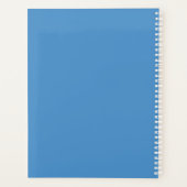 Aangepaste  witte kat op Pillow Planner (Achterkant)