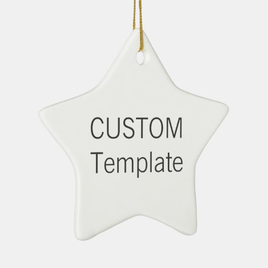 Aangepaste witte keramische kerstboomversiering me keramisch ornament (Rechts)