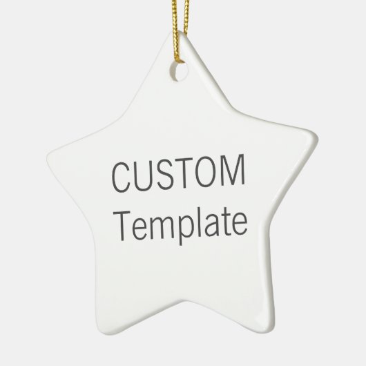 Aangepaste witte keramische kerstboomversiering me keramisch ornament (Links)