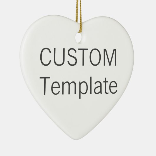 Aangepaste witte keramische kerstboomversiering vo keramisch ornament (Rechts)