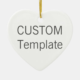 Aangepaste witte keramische kerstboomversiering vo keramisch ornament