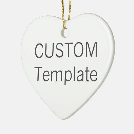 Aangepaste witte keramische kerstboomversiering vo keramisch ornament (Links)