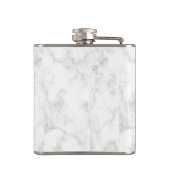 Aangepaste witte maatkolf heupfles (Achterkant)