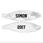 Aangepaste witte marmeren textuur basketbal (Panelen)