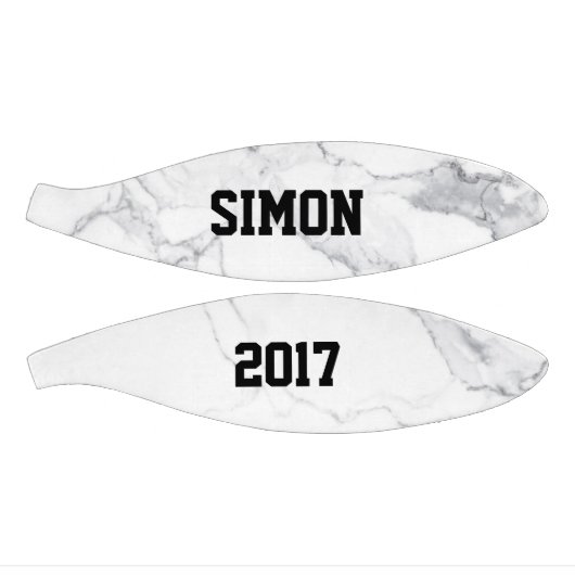 Aangepaste witte marmeren textuur basketbal (Panelen)