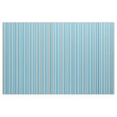 Aangepaste, witte Oranje hemelblauwe stripper Stof (Fat Quarter)