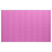 Aangepaste witte polka stippen op magenta patroon  stof (Yard (91,4 cm))