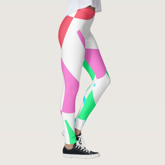 Aangepaste witte regenboogschalen, Leggings (Rechts)