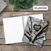 Aangepaste Witte Sneeuwtakken Boomkroon Foto - Planner