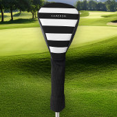 Aangepaste witte strepen en bewerkbare kleur golfheadcover