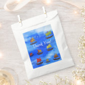 Aangepaste, witte tas bedankzakje (Geknipt)