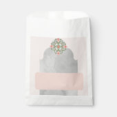 Aangepaste, witte tas bedankzakje (Voorkant)