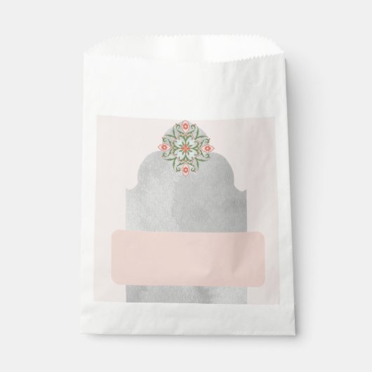 Aangepaste, witte tas bedankzakje (Voorkant)