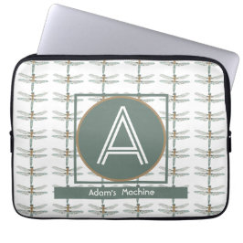 AANGEPASTE WITTE TRENDY LIBEL LAPTOP SLEEVE