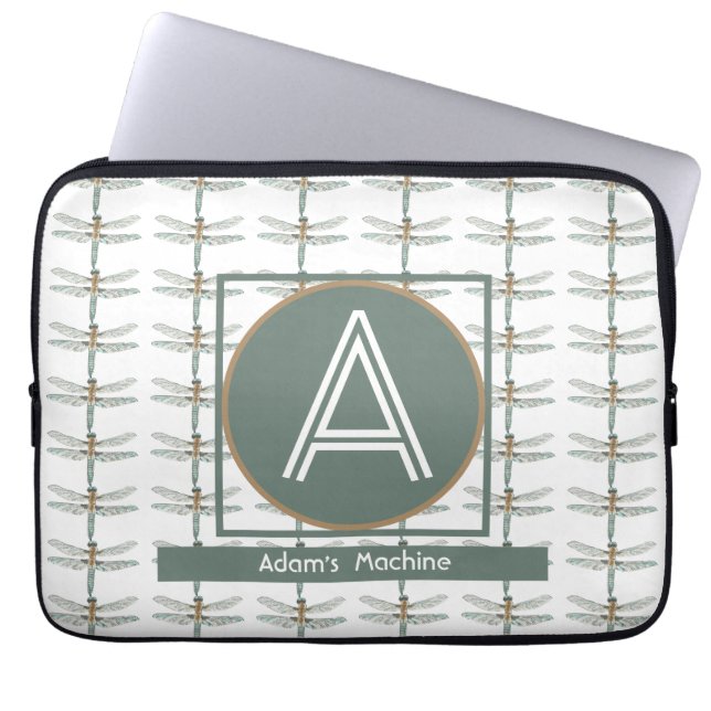 AANGEPASTE WITTE TRENDY LIBEL LAPTOP SLEEVE (Voorkant)