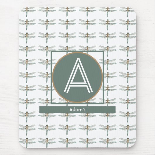 AANGEPASTE WITTE TRENDY LIBEL MUISMAT (Voorkant)