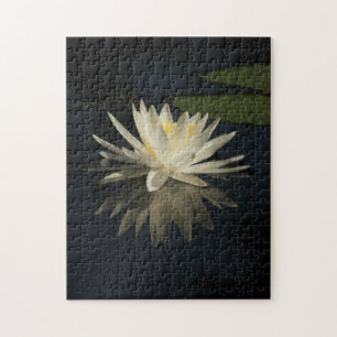 Aangepaste Witte Waterlelie Puzzel