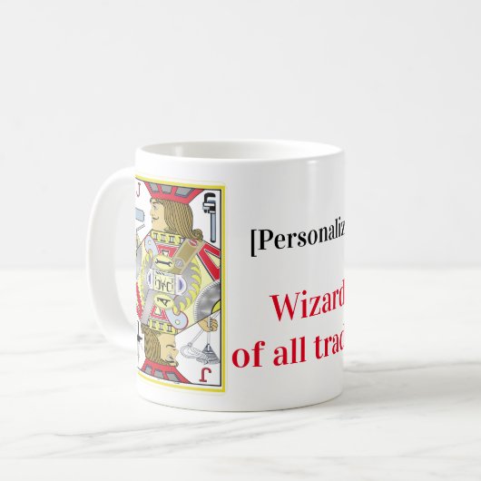 Aangepaste wizard voor alle mok van transacties (Voorkant links)