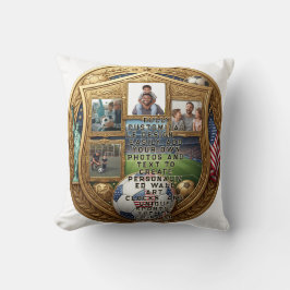 Aangepaste WK Familie Kussen