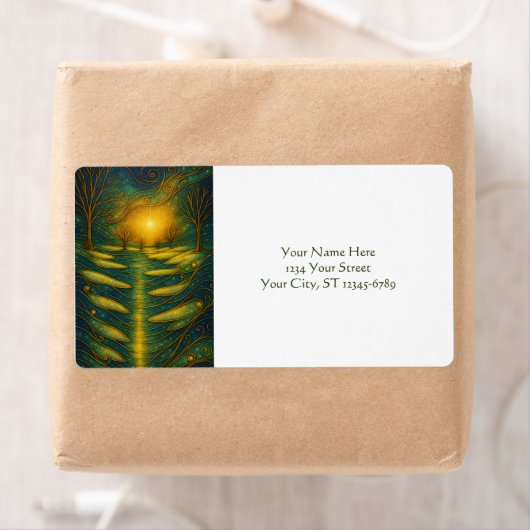 Aangepaste Wonder & Light Matching Adresetiketten Etiket (Insitu)