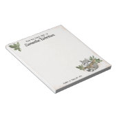 Aangepaste Woodland Notitieblok Moederdag Geschenk (Schuin)