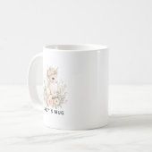 Aangepaste Woodland Unicorn Mok met Naam (Voorkant links)