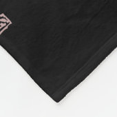 Aangepaste woorden gepersonaliseerde positieve ken fleece deken (Hoek)