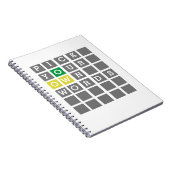 Aangepaste woorden notitieboek (Rechterzijde)