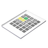 Aangepaste woorden notitieboek (Linkerzijde)