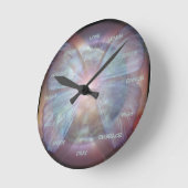 Aangepaste woorden | Prayer Clock Ronde Klok (Hoek)